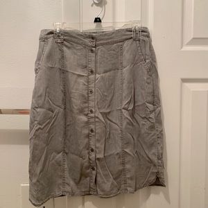Down East Button Down Skirt